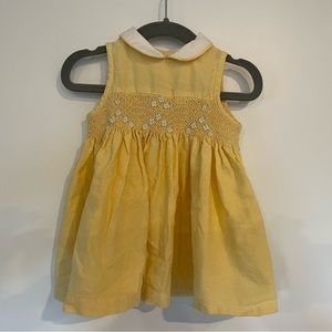 Vintage Cotton Girls Easter Spring Dress